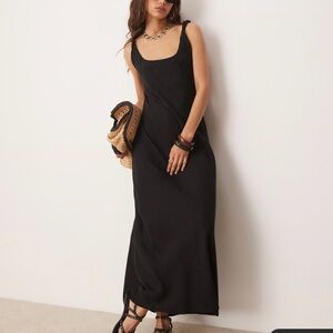Asos Black Maxi Dress